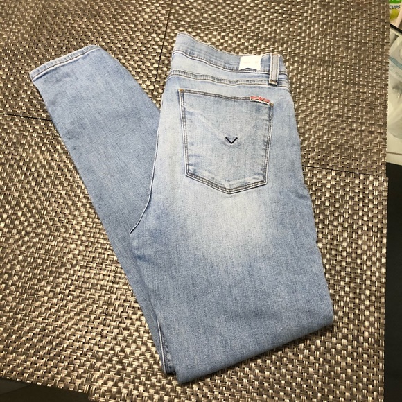 HUDSON KRISTEN SUPER SKINNY JEANS EUC SIZE 32 - Picture 4 of 10